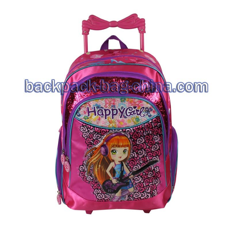 Excited School Trolley Backpack